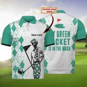Golf Player 004 - Personalized Name 3D Polo Shirt - NBTT