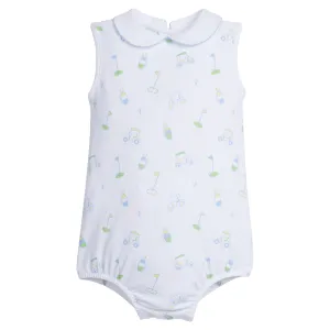 Golf Print Peter Pan Bubble