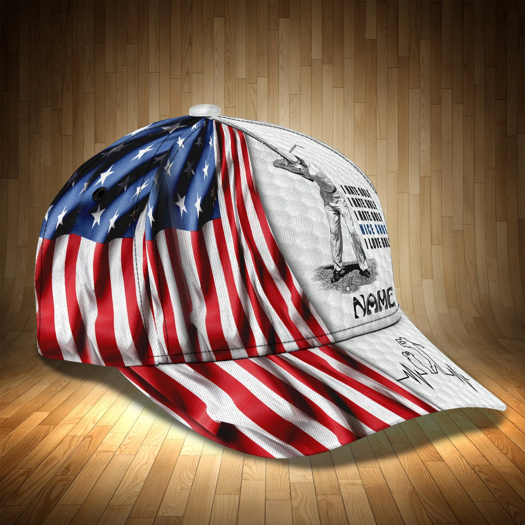 Golf TP02 - Personalized Name Cap - NBTT