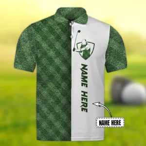 Golfer - Personalized Name 3D Polo Shirt 04 - CV98