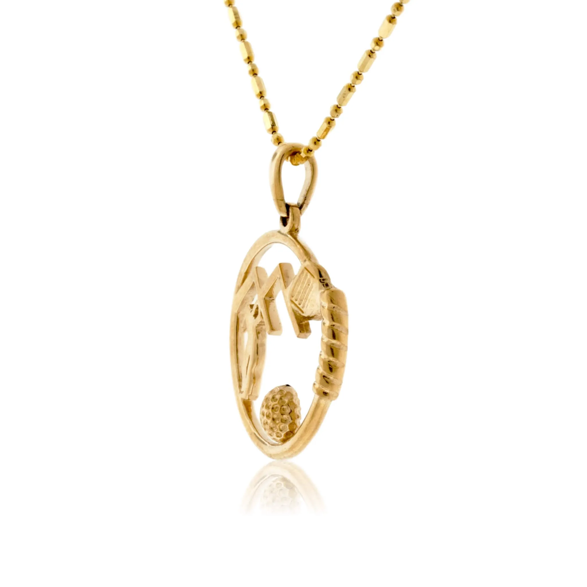 Golfing in the Mountains Necklace