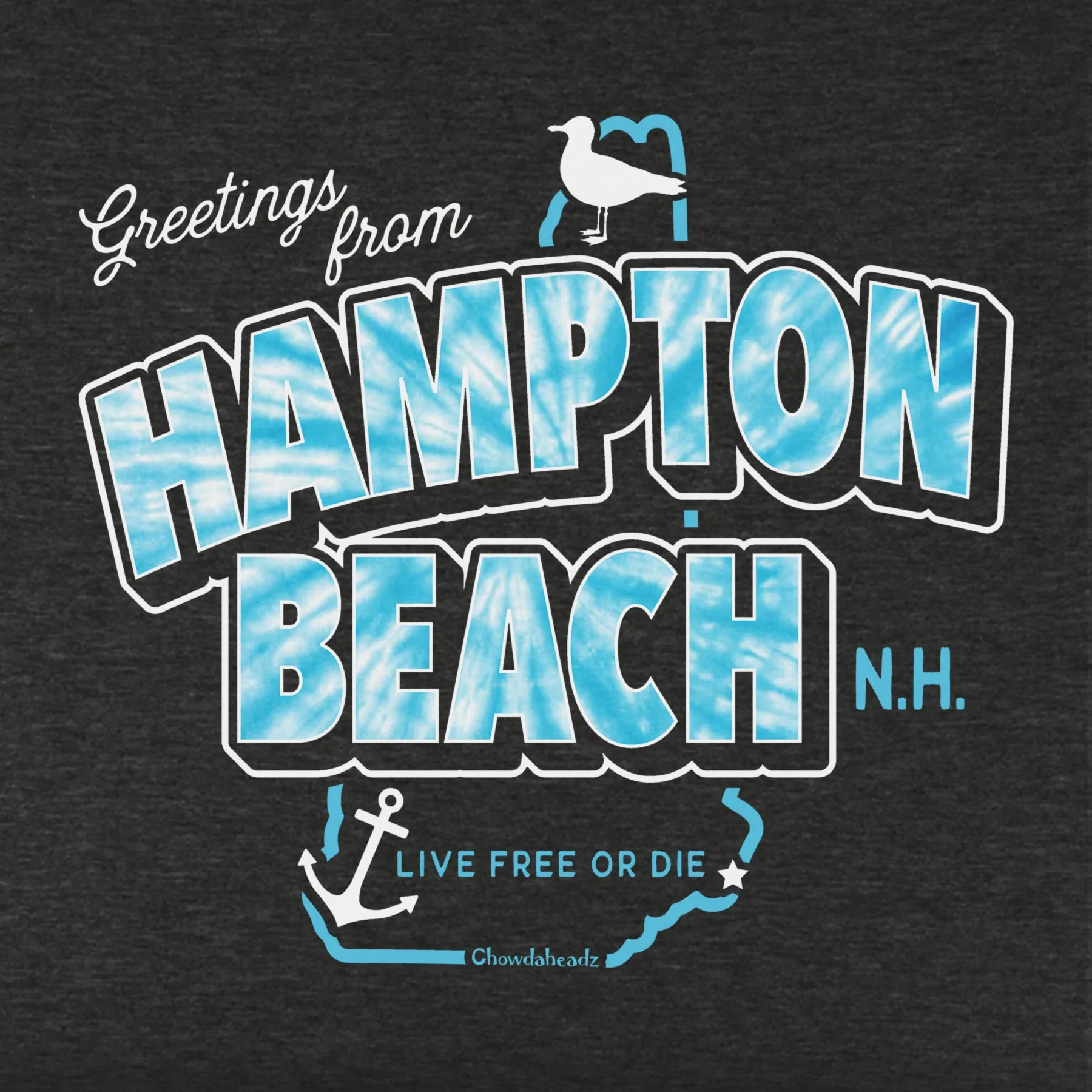 Greetings From Hampton Beach Youth Hoodie