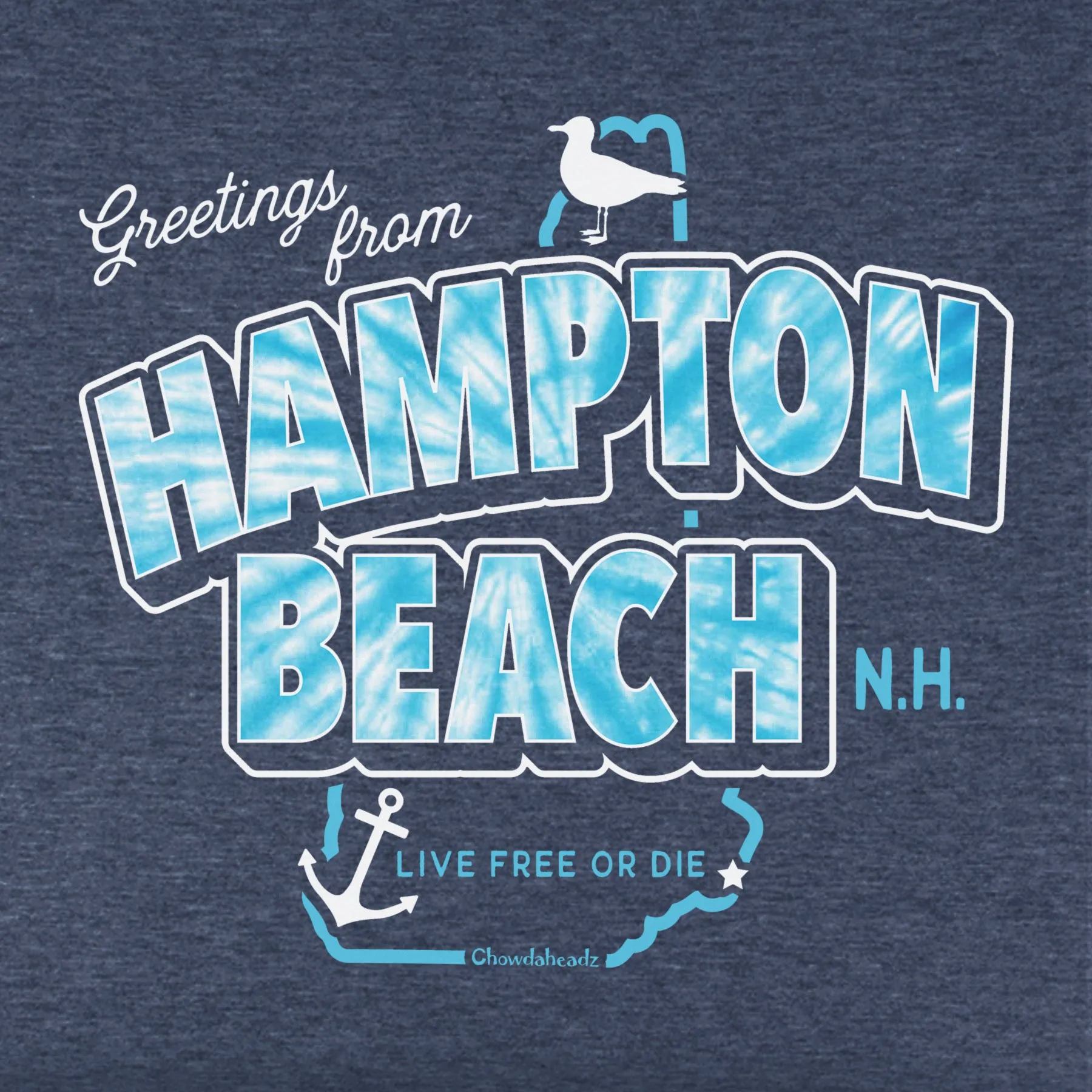 Greetings From Hampton Beach Youth Hoodie