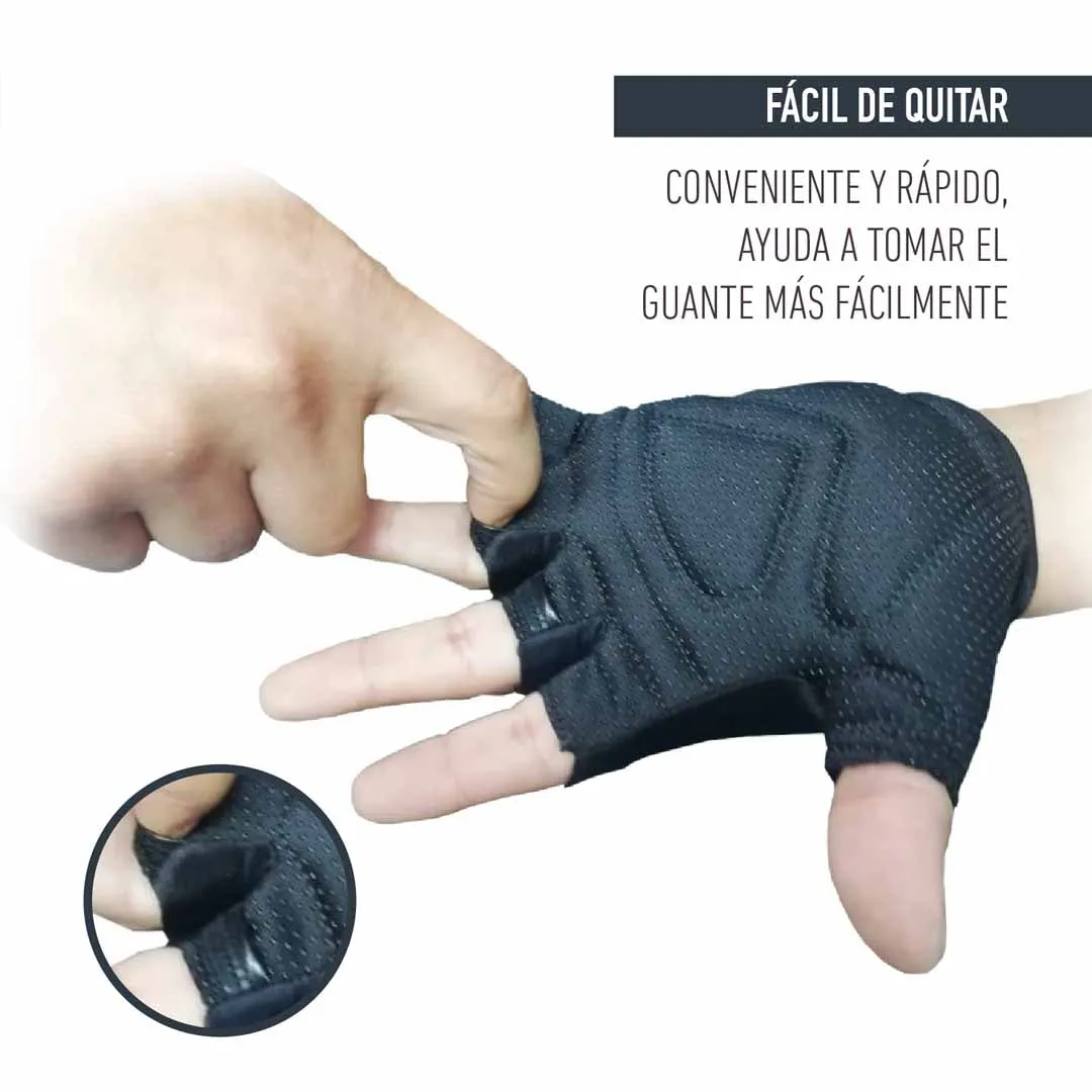 Guante Corto OnWheels! Negro