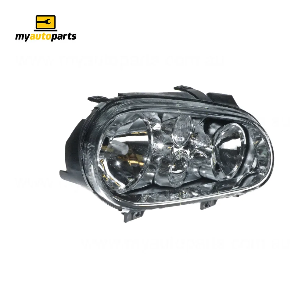 Halogen Electric Adjust Head Lamp Drivers Side Certified Suits Volkswagen Golf 1J 1998 to 2004