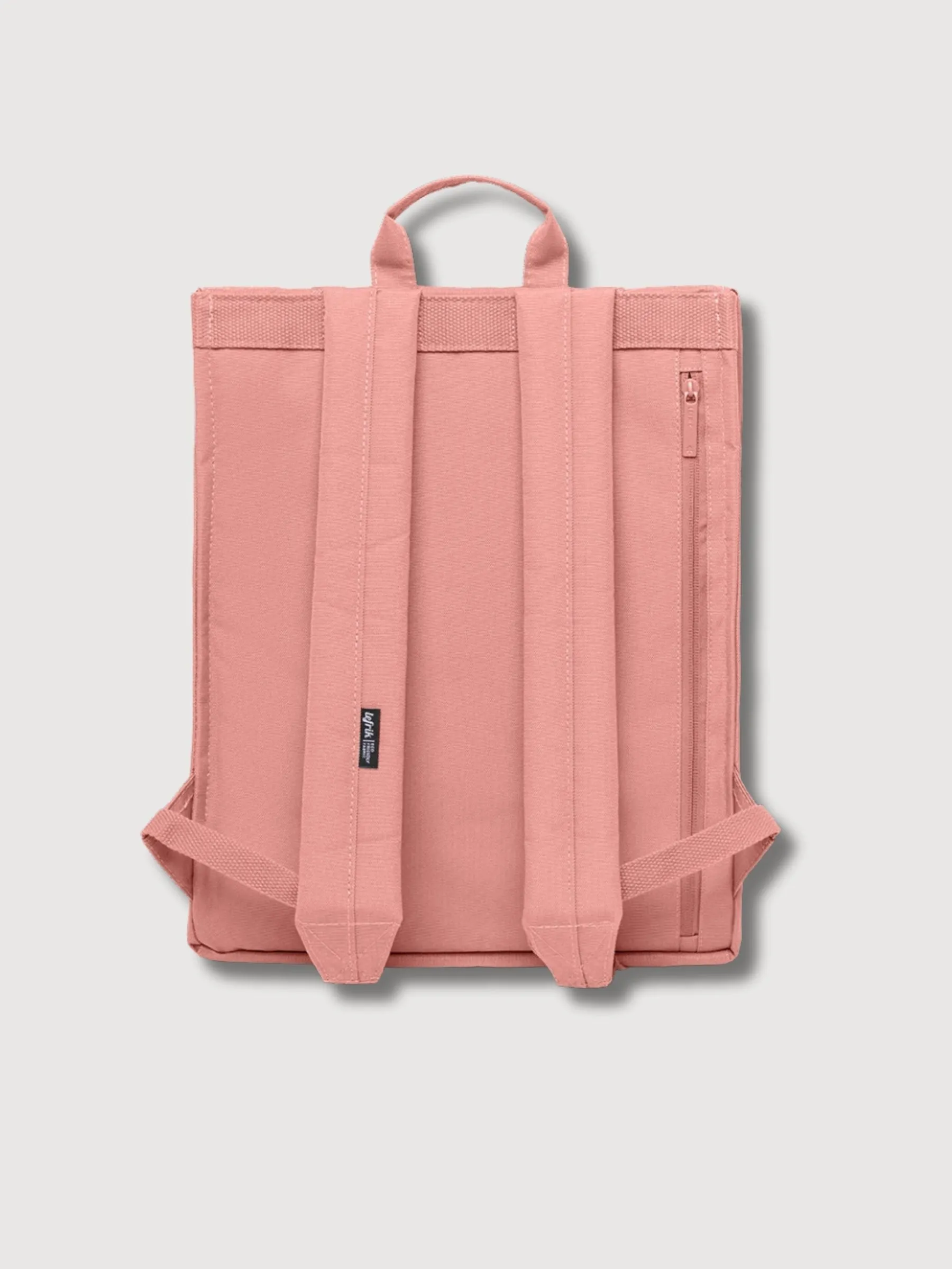 Handy Metal Dust Pink backpack in recycled polyest | Lefrik