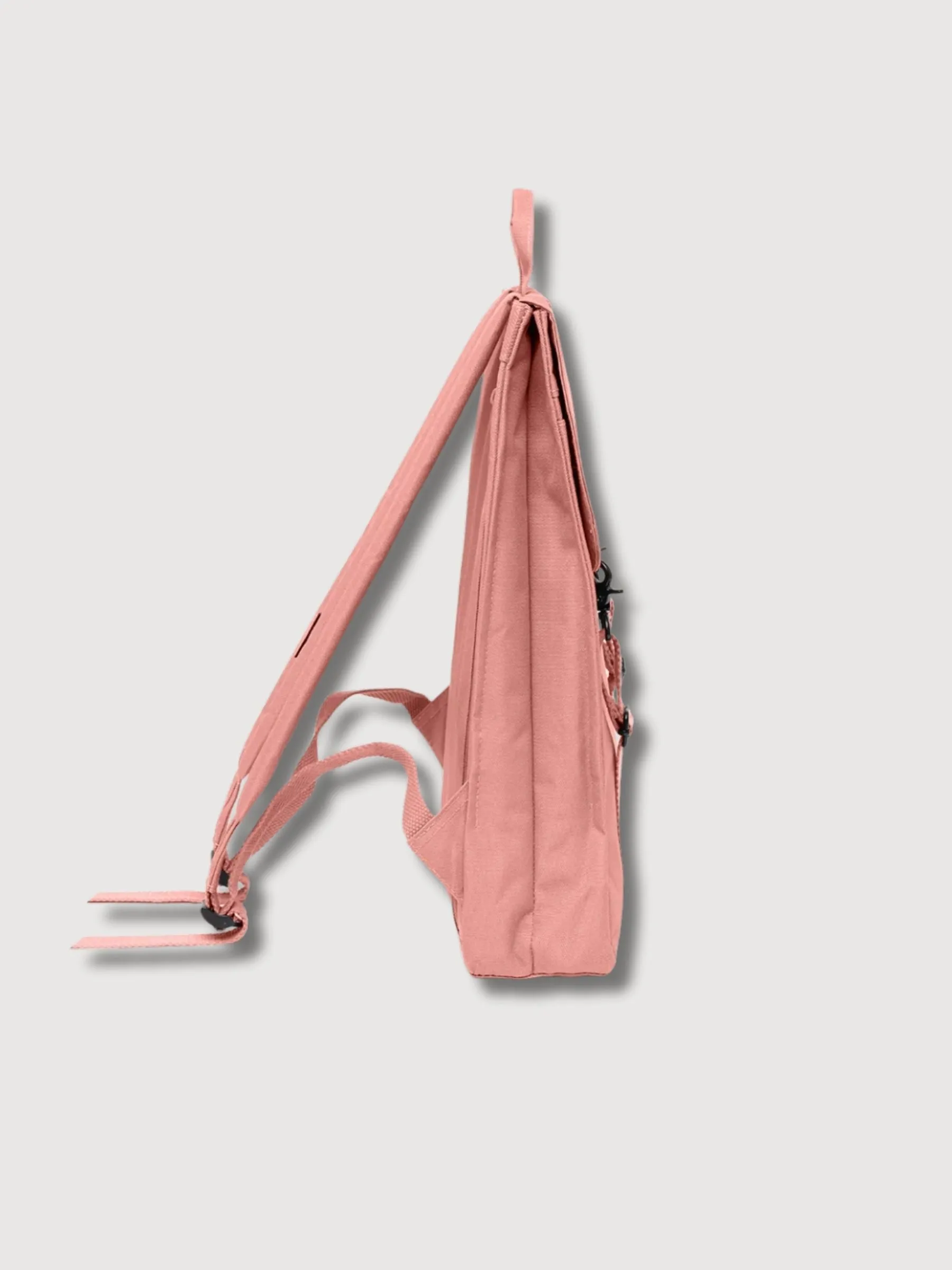 Handy Metal Dust Pink backpack in recycled polyest | Lefrik