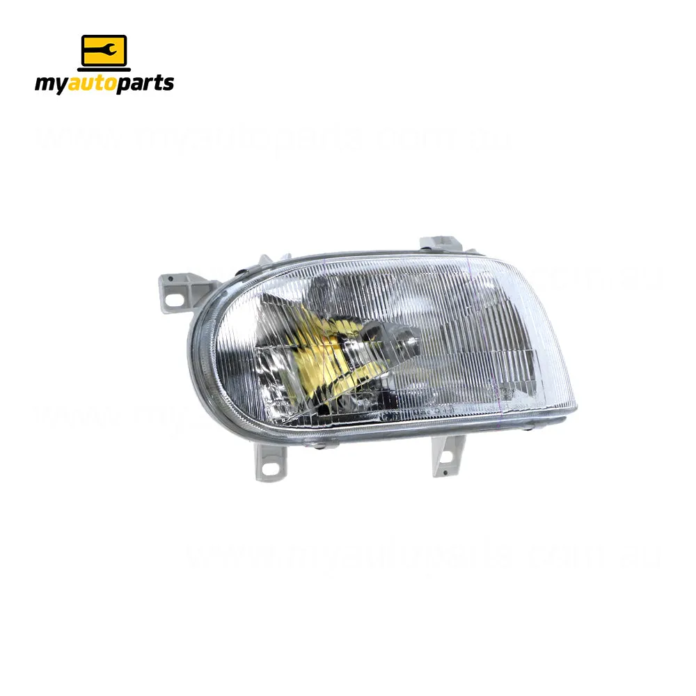 Head Lamp Passenger Side Certified Suits Volkswagen Golf MK 3 1994 to 1998