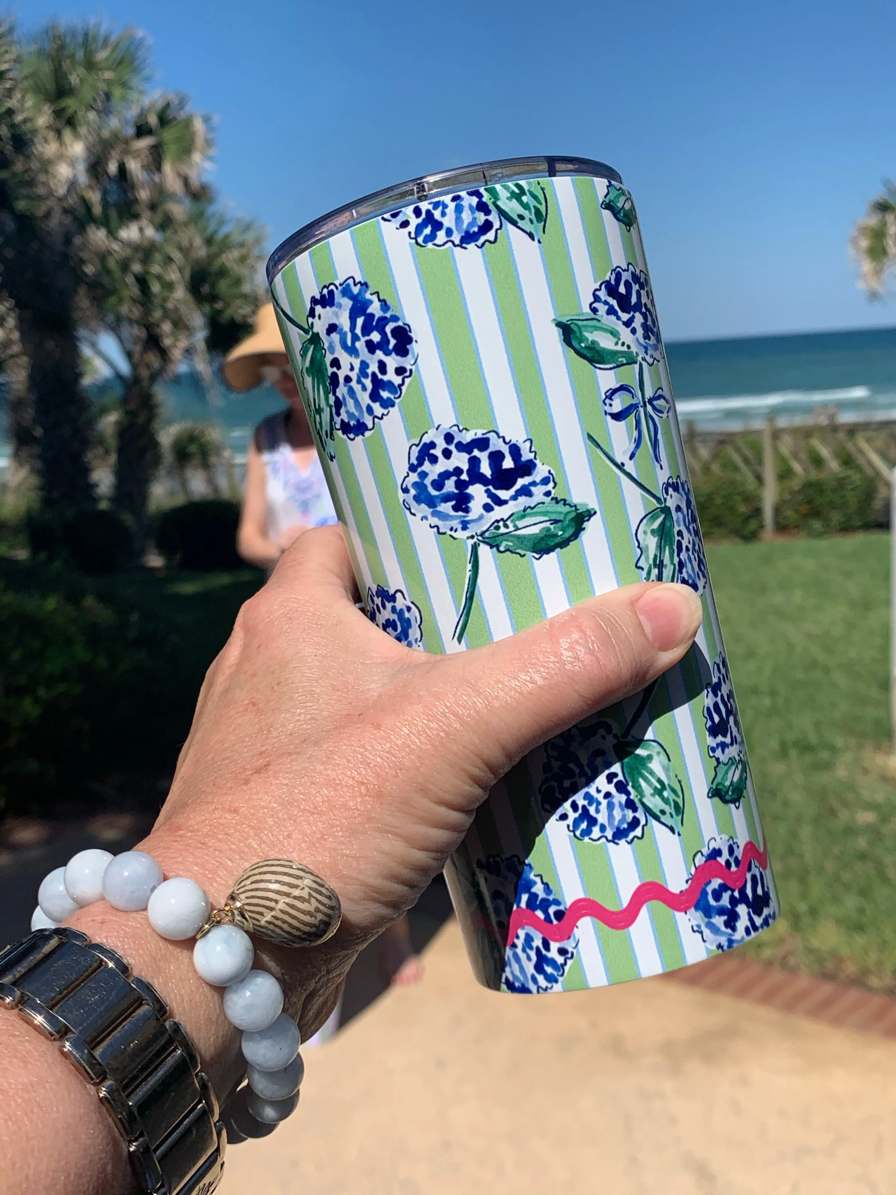 Heidi Hydrangea Tumbler 20oz