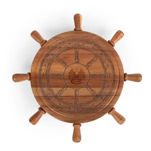 Helmsman Lazy Susan Cheese Board - Tool Set