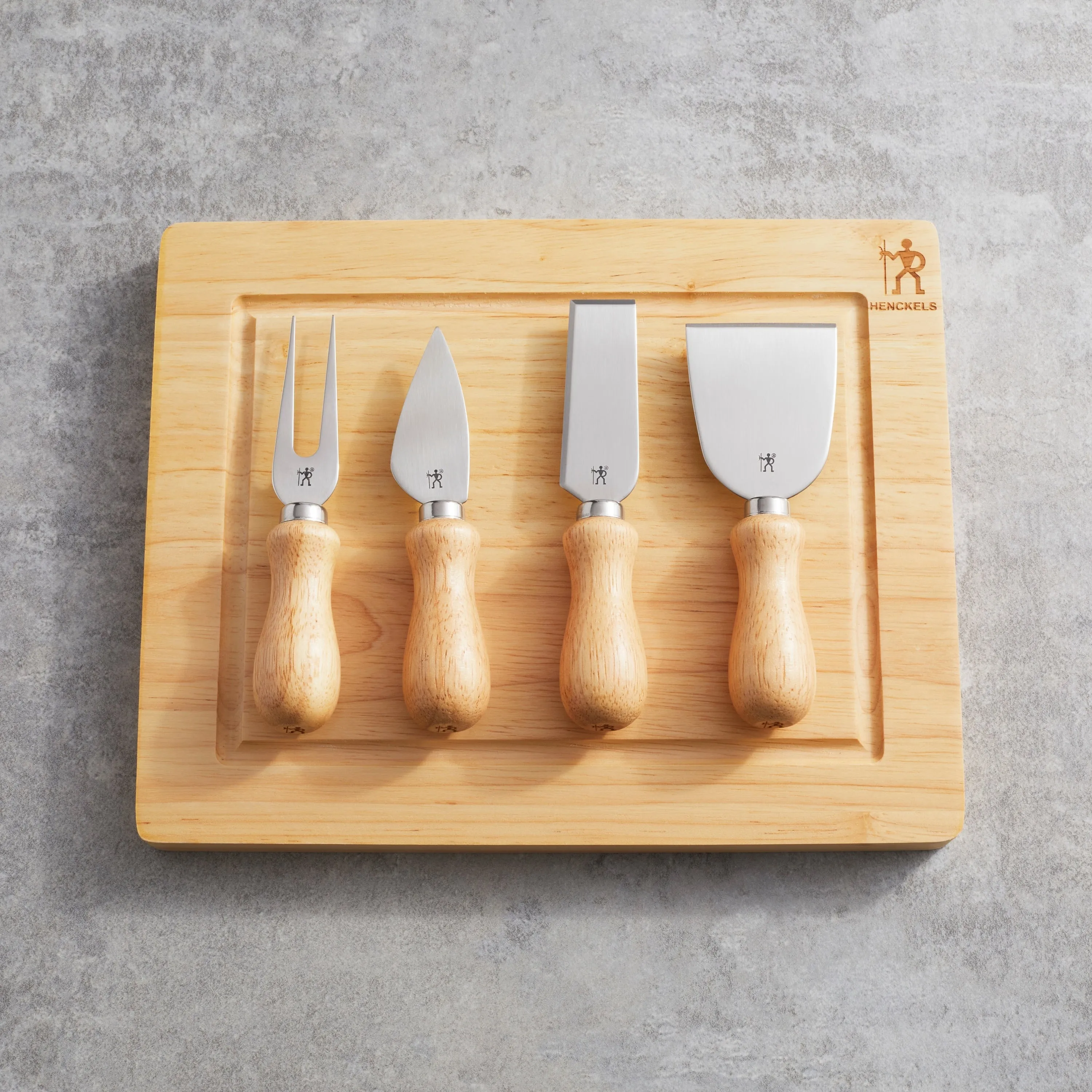 Henckels 5-pc Cheese Knife Set - Stainless Steel