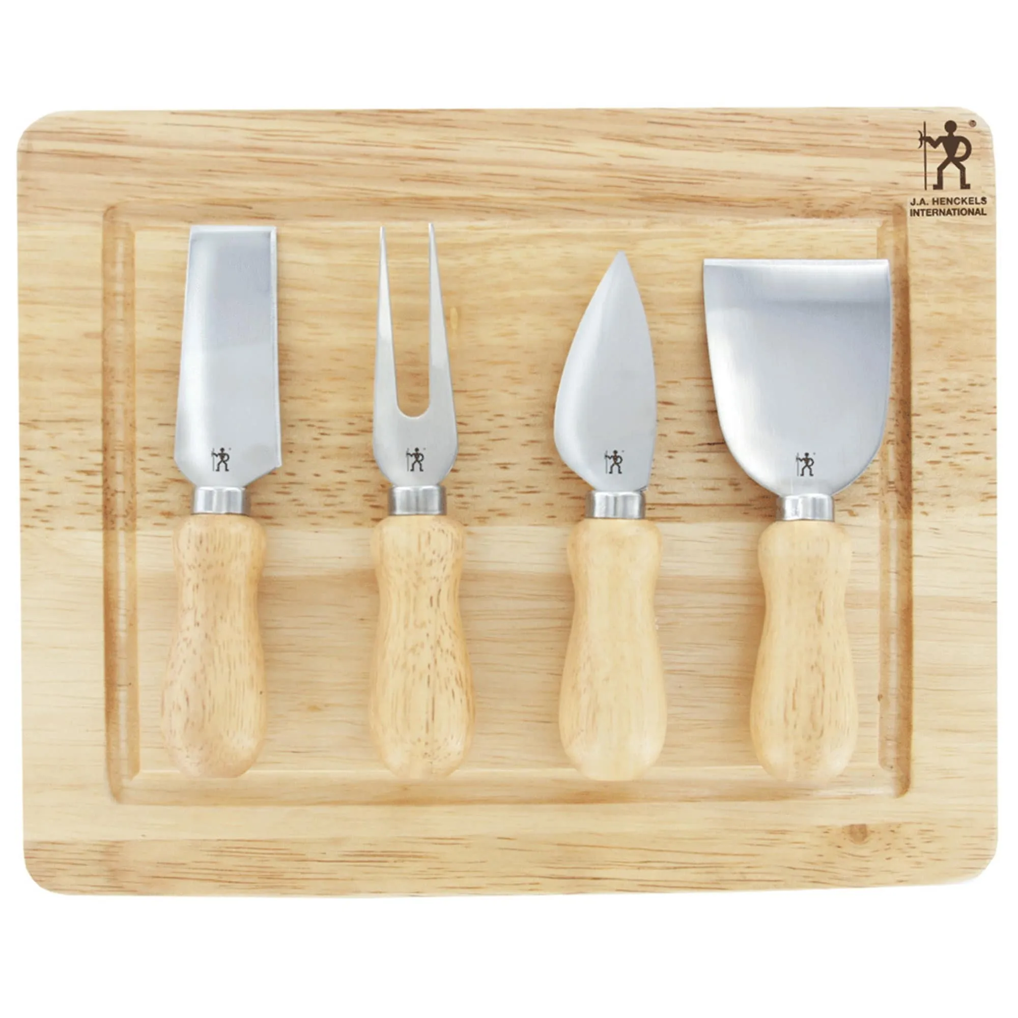 Henckels 5-pc Cheese Knife Set - Stainless Steel