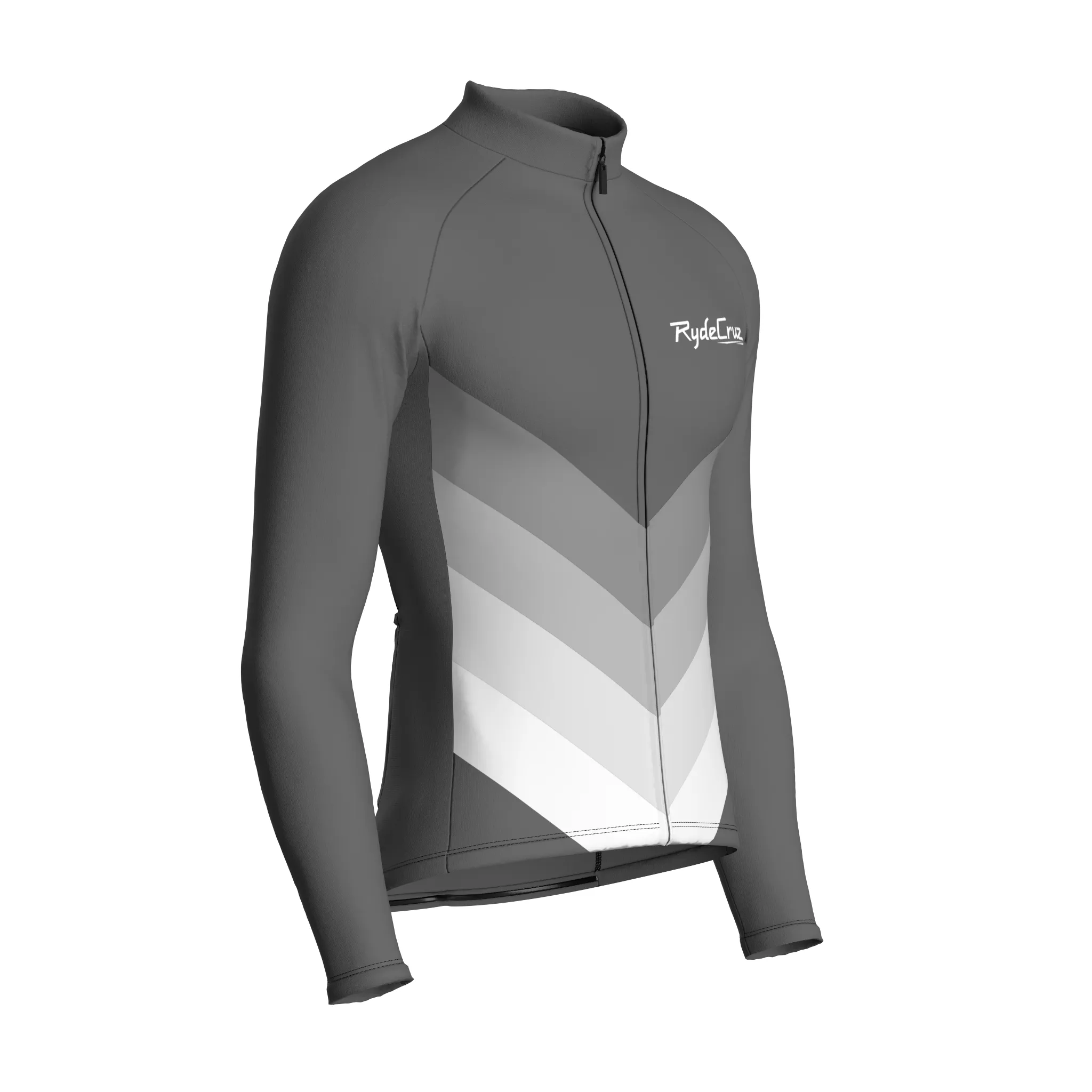 Horizon Shift | Ash Gray Male Long Sleeves Jersey