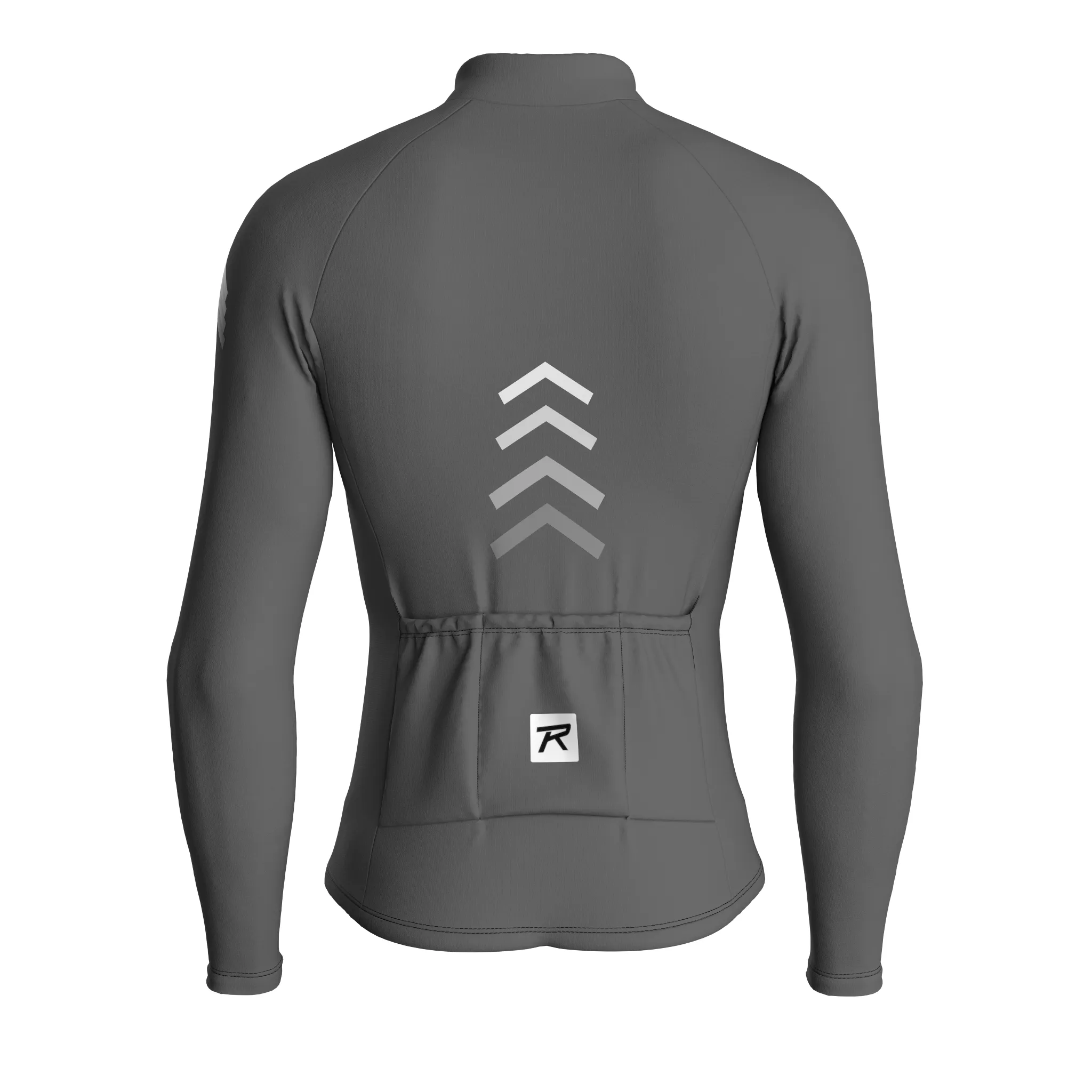 Horizon Shift | Ash Gray Male Long Sleeves Jersey