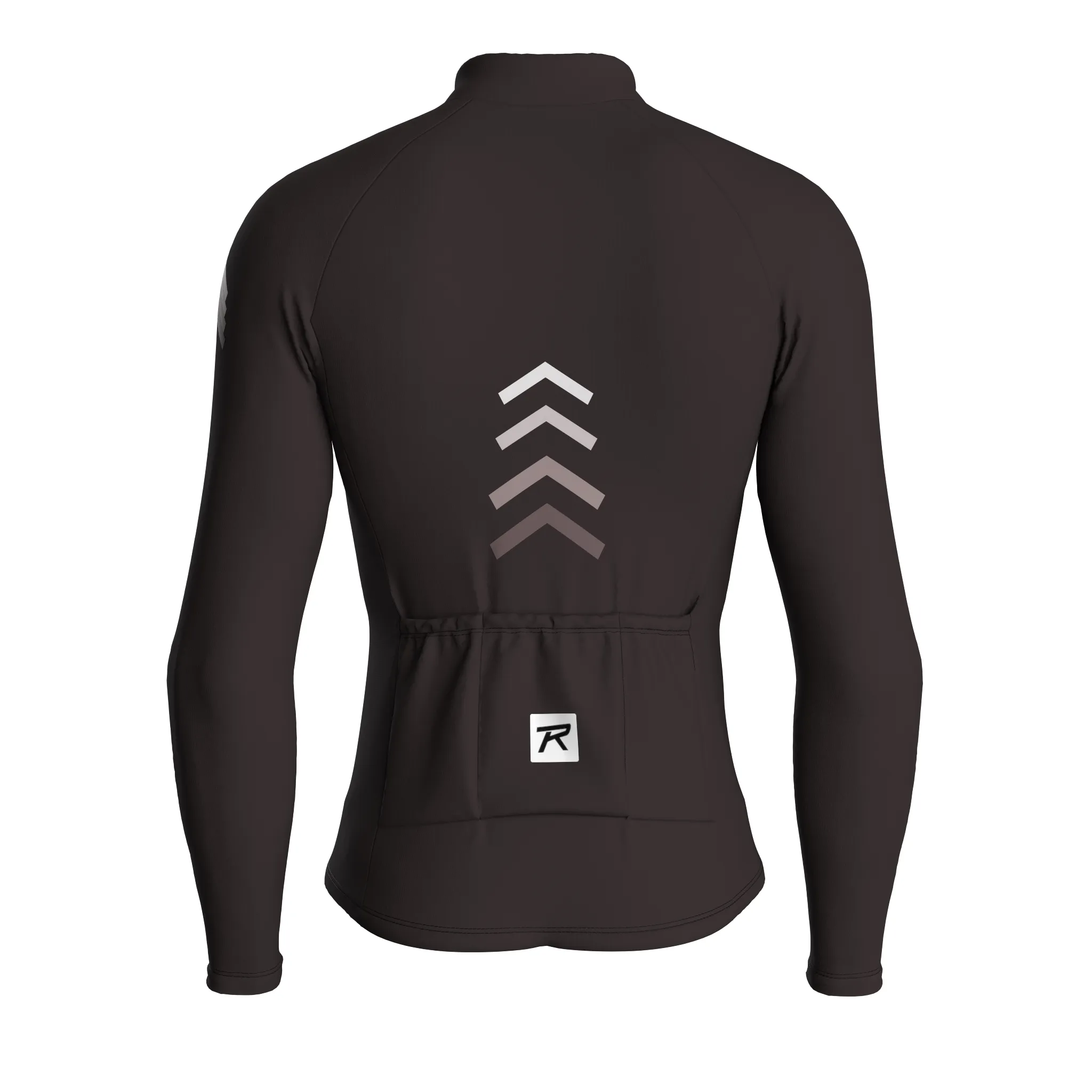 Horizon Shift | Dark Brown Male Long Sleeves Jersey