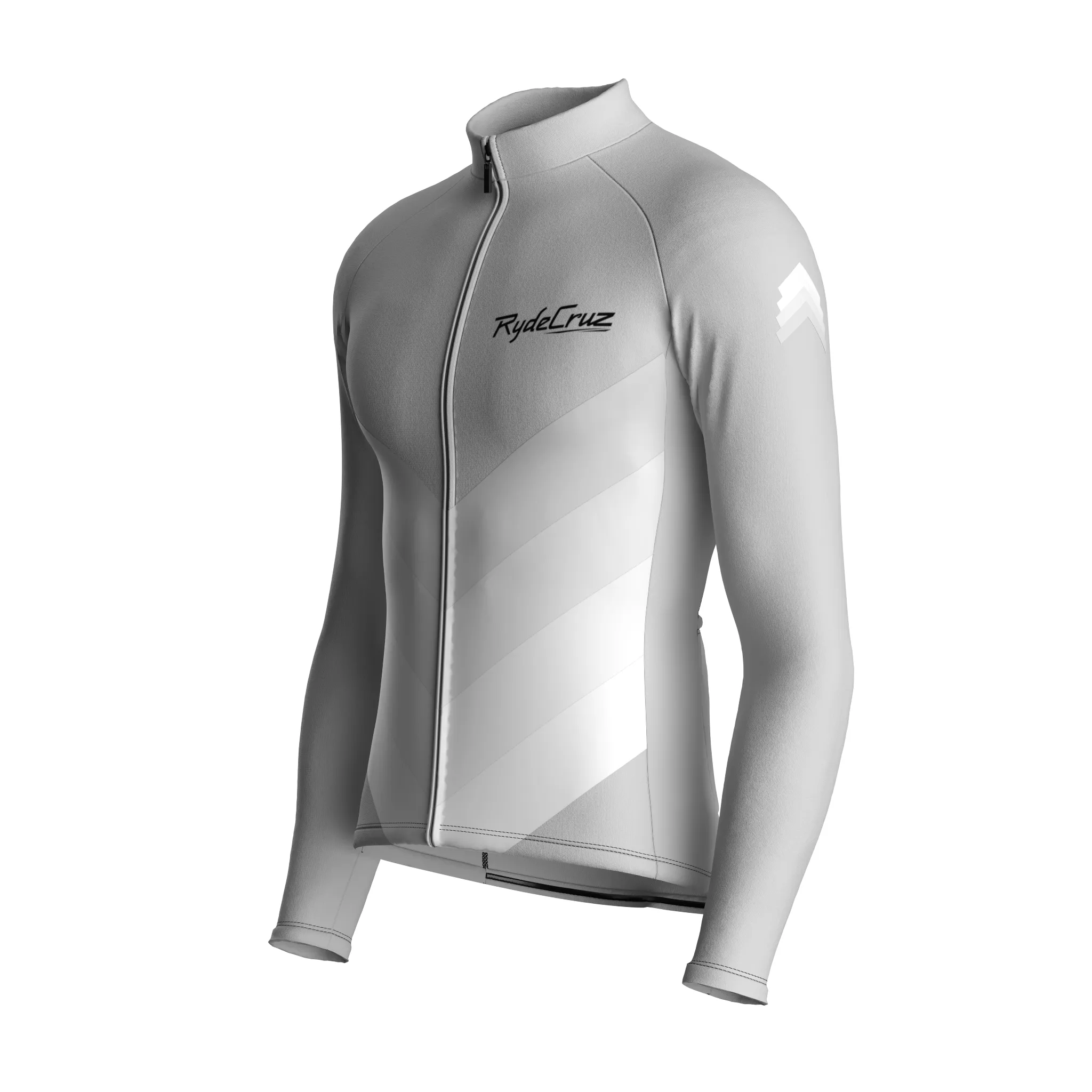 Horizon Shift | Light Gray Male Long Sleeves Jersey