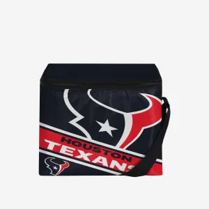 Houston Texans Big Logo Stripe 6 Pack Cooler