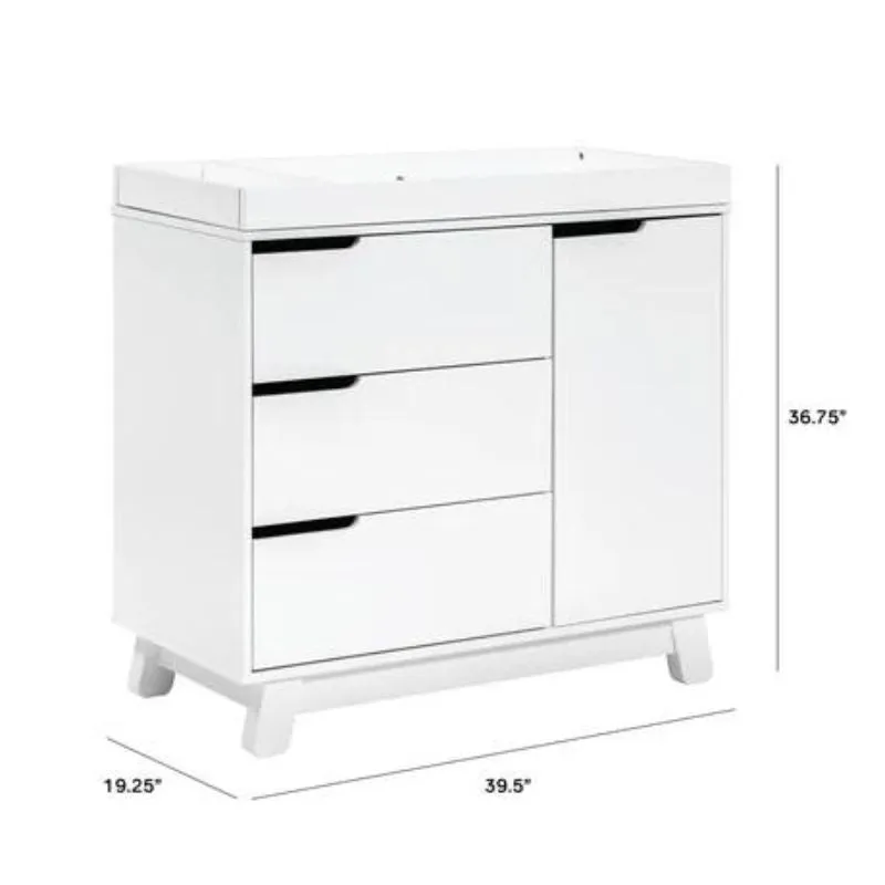 Hudson 3-Drawer Changer Dresser
