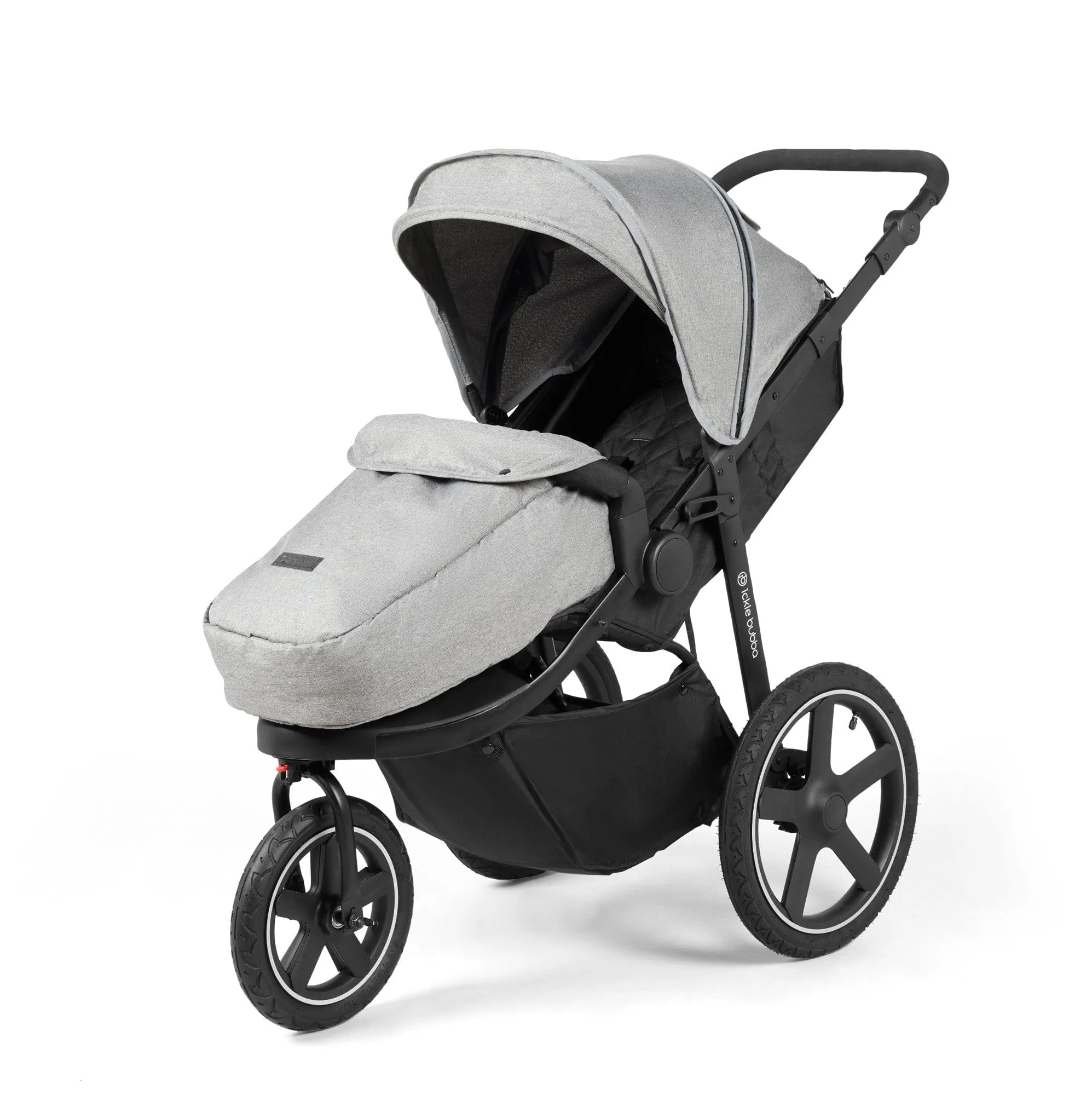 Ickle Bubba Venus Max Jogger Stroller in Black/Space Grey