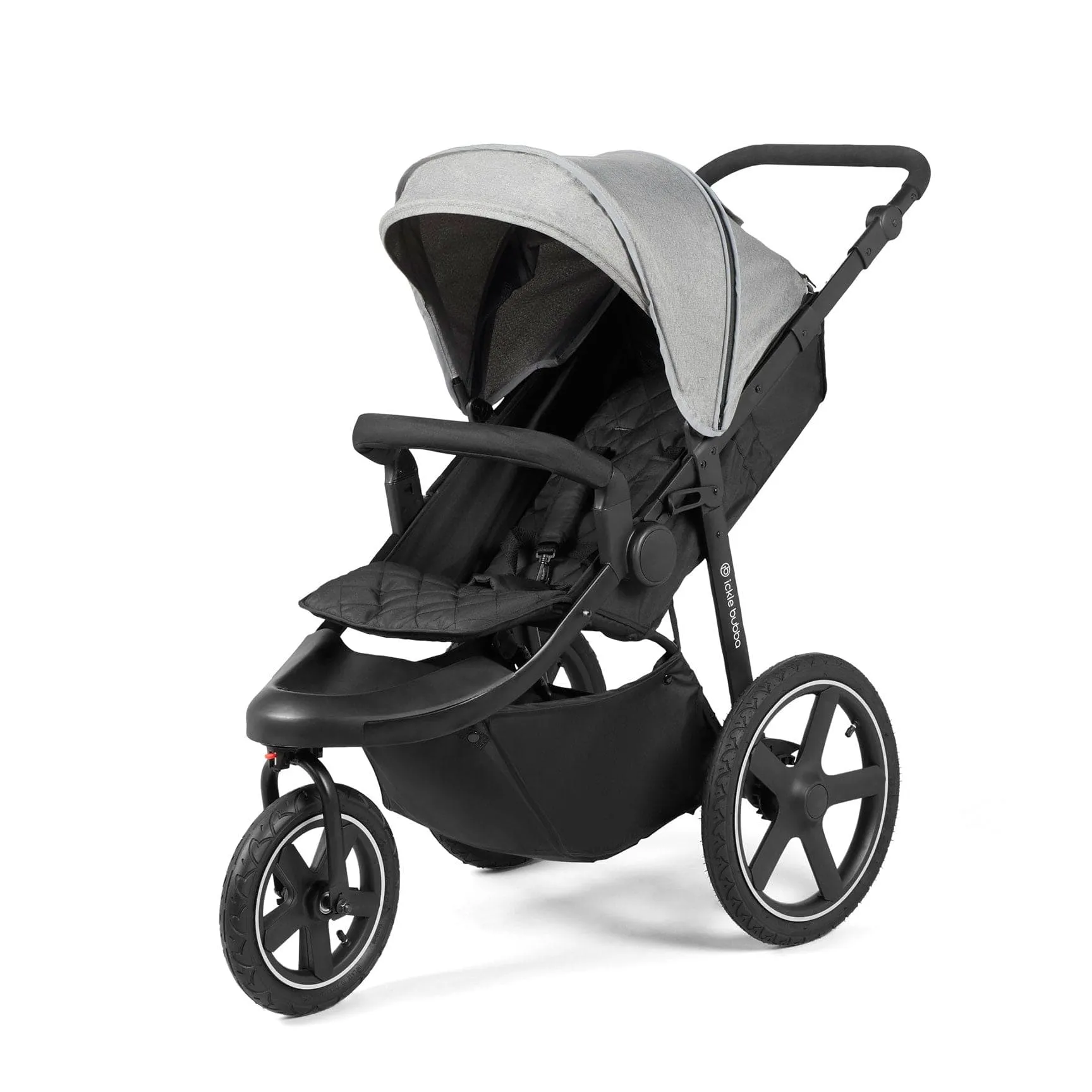 Ickle Bubba Venus Max Jogger Stroller in Black/Space Grey
