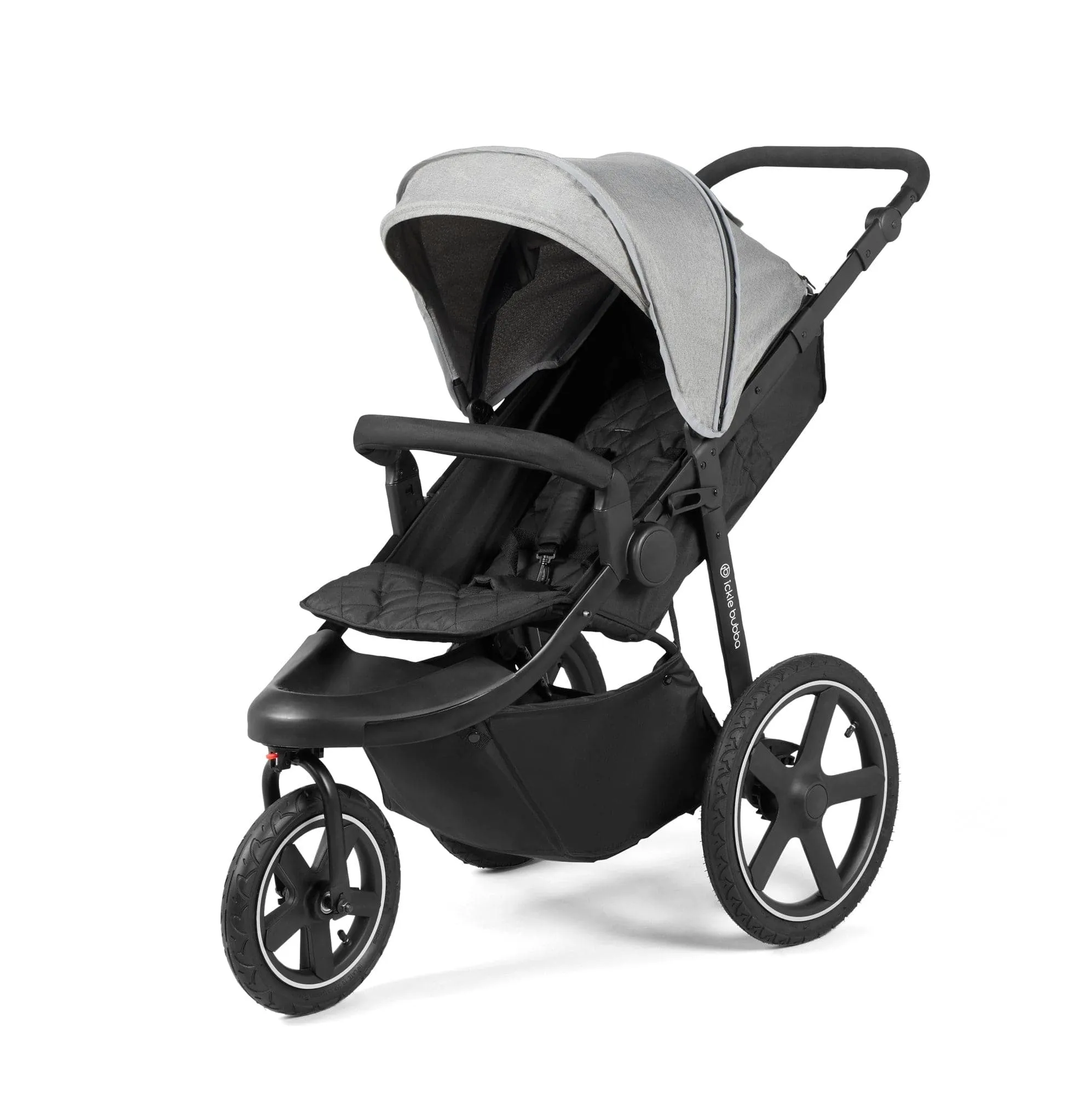 Ickle Bubba Venus Max Jogger Stroller in Black/Space Grey