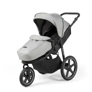 Ickle Bubba Venus Max Jogger Stroller in Black/Space Grey