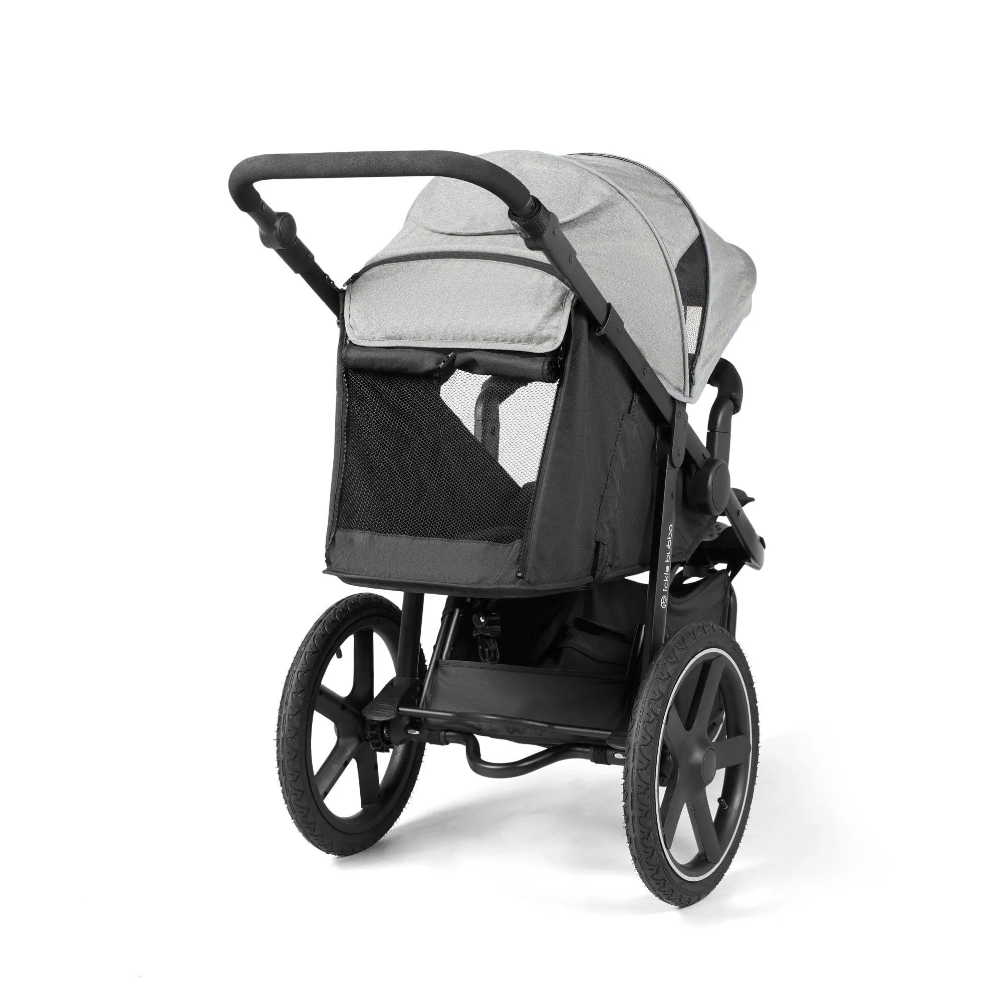 Ickle Bubba Venus Max Jogger Stroller in Black/Space Grey