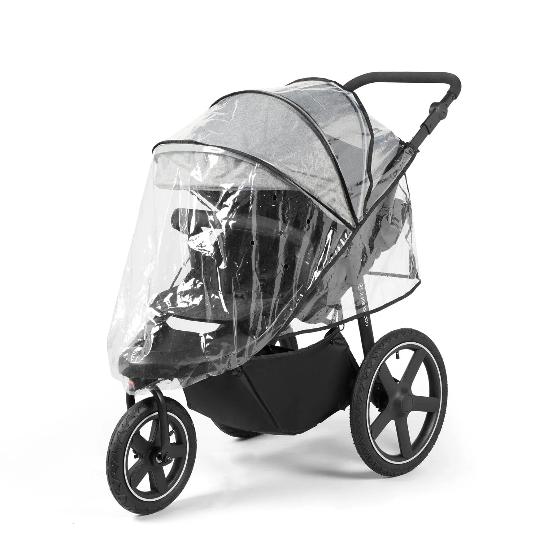 Ickle Bubba Venus Max Jogger Stroller in Black/Space Grey