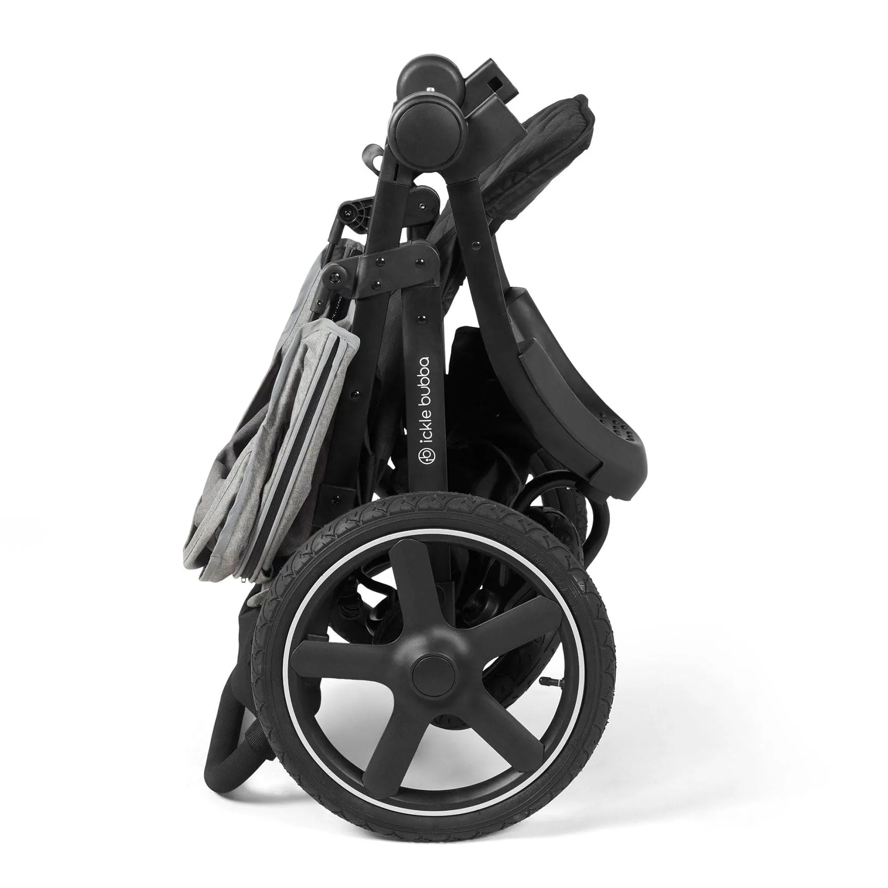 Ickle Bubba Venus Max Jogger Stroller in Black/Space Grey