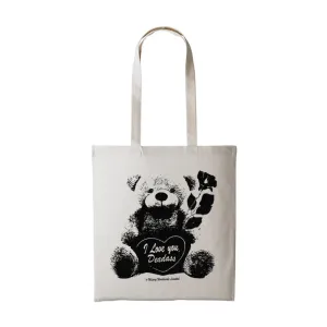 ILY DEADASS NATURAL TOTE BAG