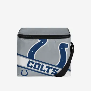 Indianapolis Colts Big Logo Stripe 6 Pack Cooler