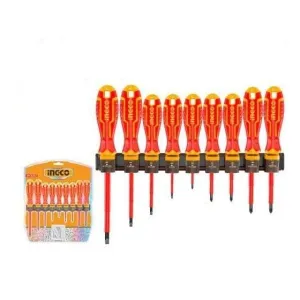 Ingco 9 PCS Insulated Screwdriver Set - HKISD0908