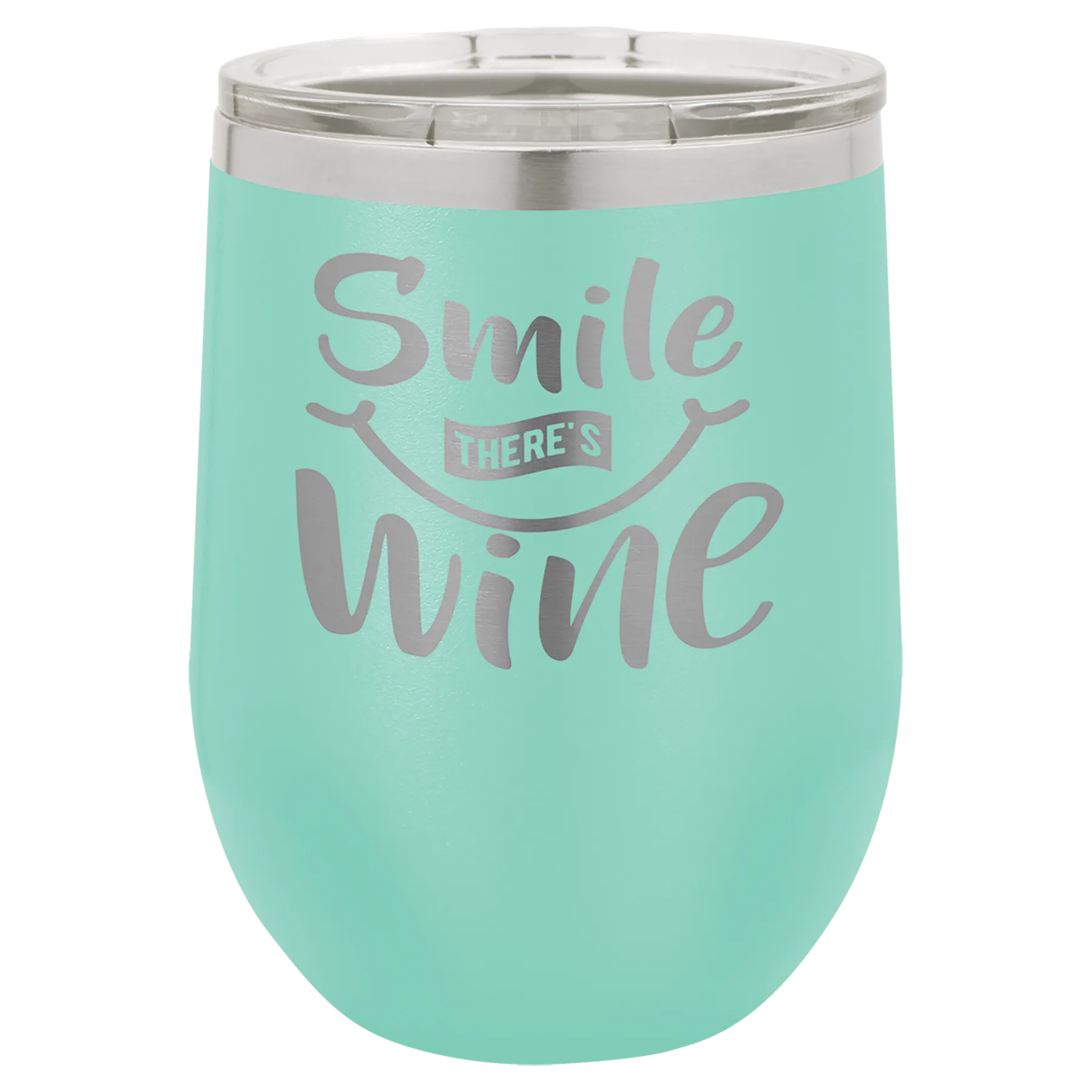 Insulated 12 oz Stemless Wine Cup - 17 colors available