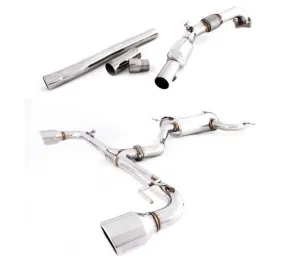 Invidia Q300 Cat Back Exhaust w/SS Tips - VW Golf GTI Mk6