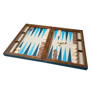 Italian Leather Backgammon Case by Giobagnara