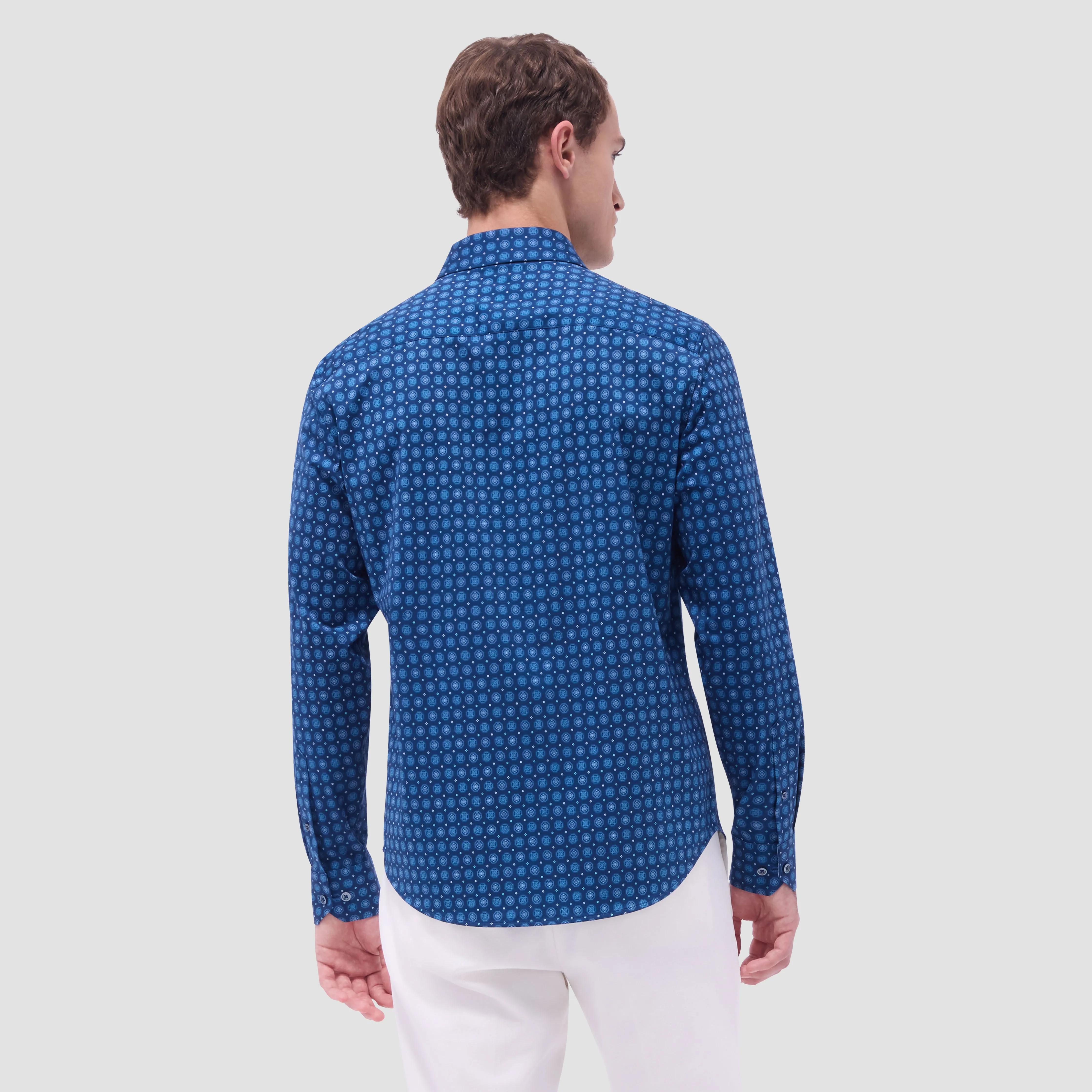 Jimmy Double-Sided Medallion & Paisley OoohCotton Shirt