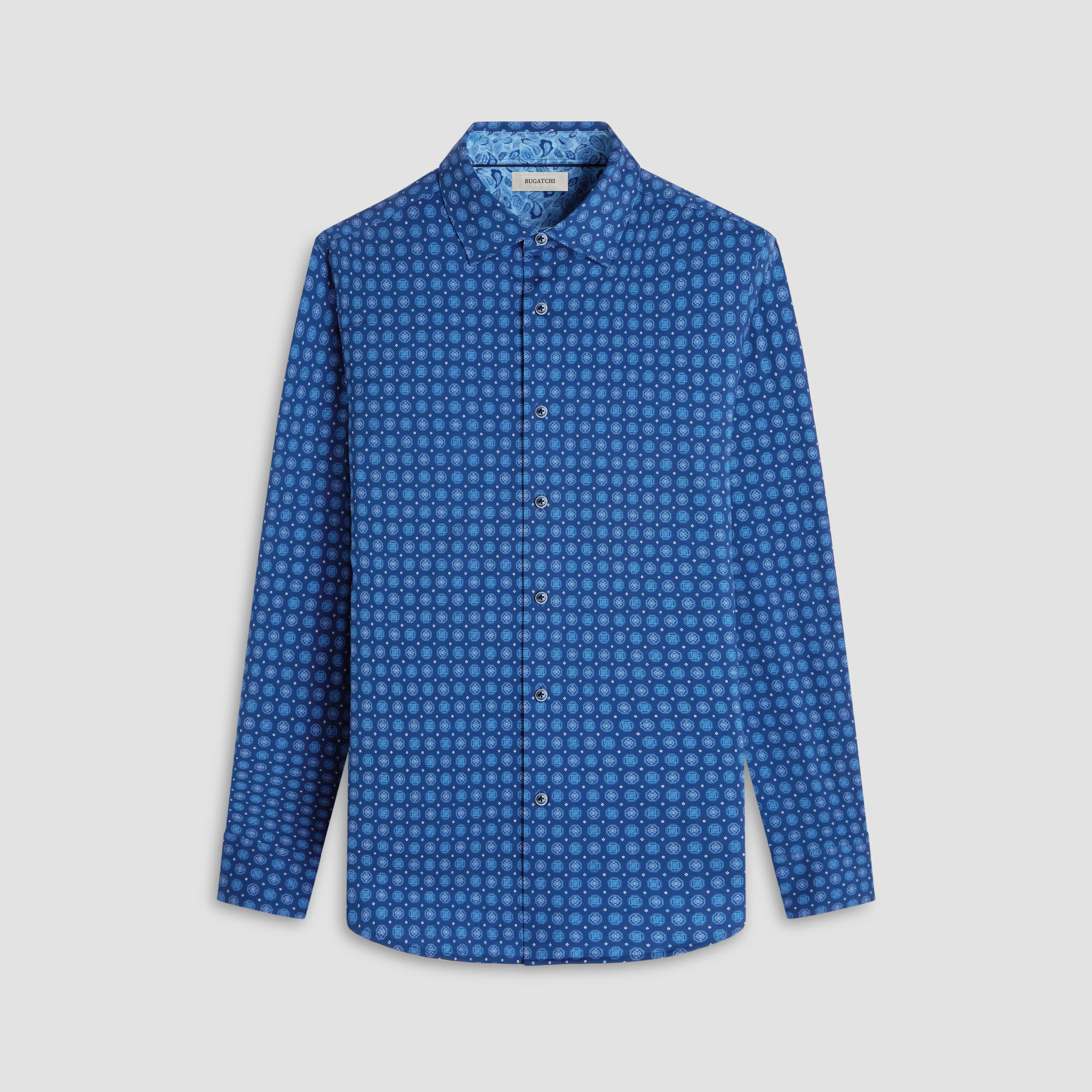 Jimmy Double-Sided Medallion & Paisley OoohCotton Shirt