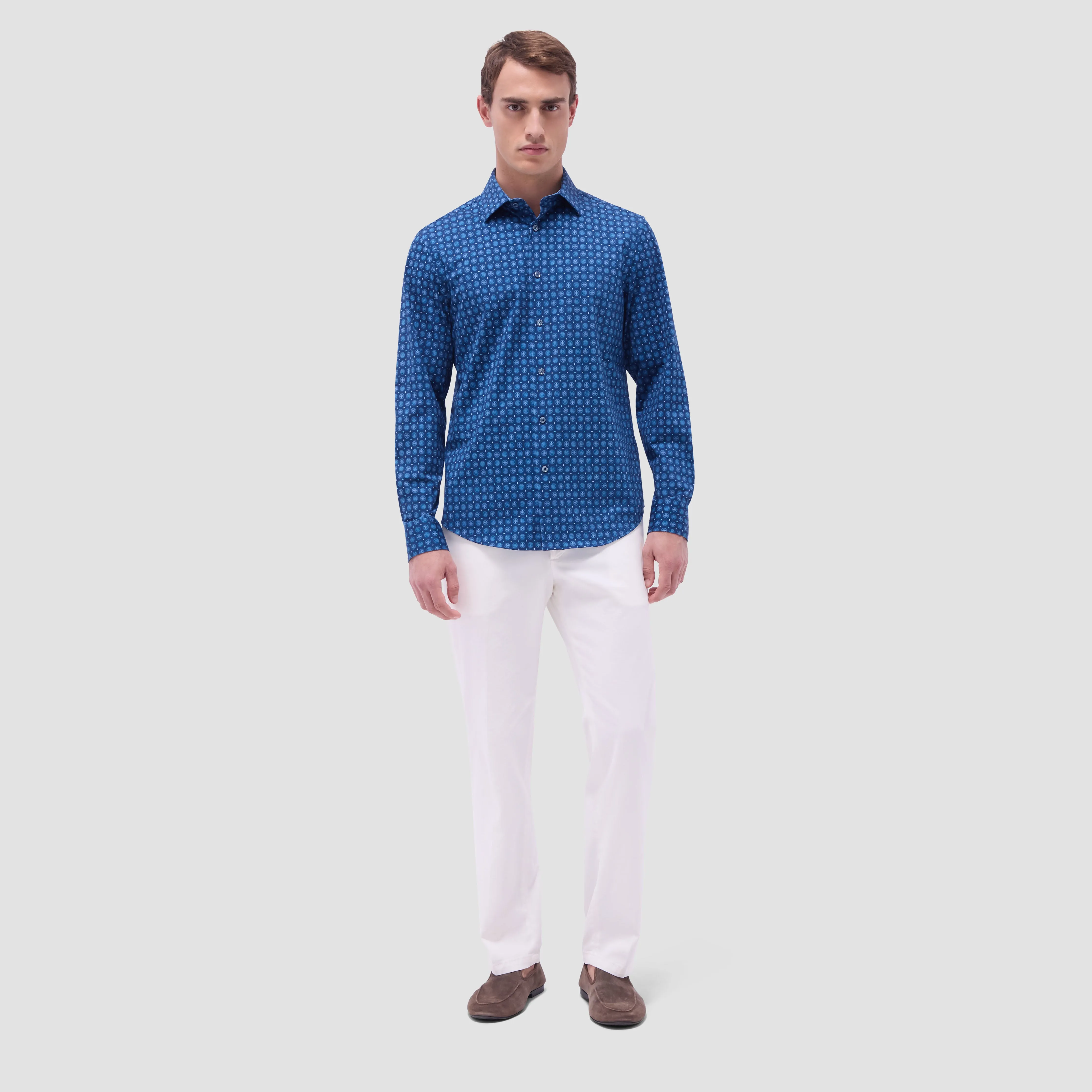 Jimmy Double-Sided Medallion & Paisley OoohCotton Shirt