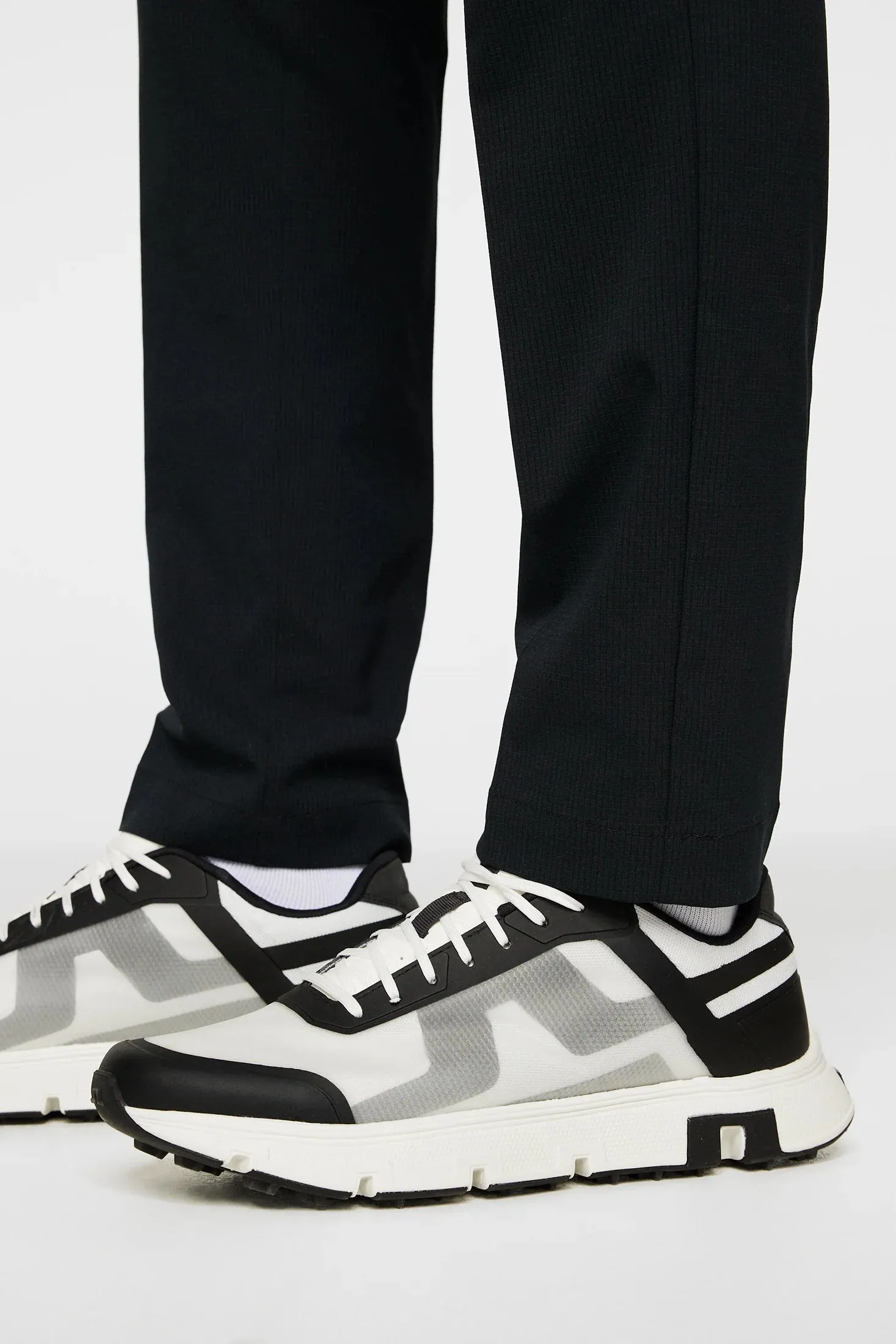 J.Lindeberg Men's Vent 500 Golf Sneaker: Black