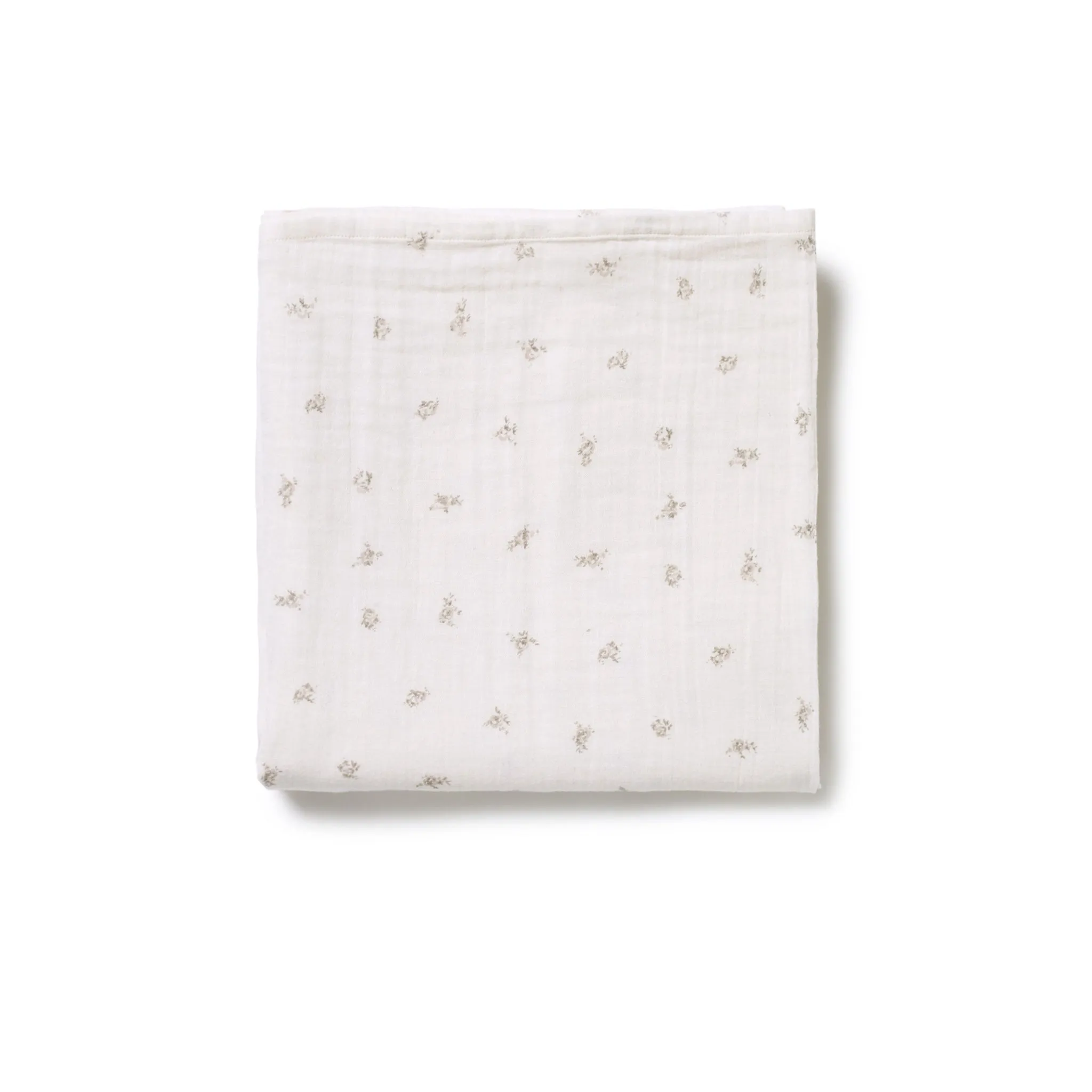 Jumbo Muslin Swaddle - Taupe Rose