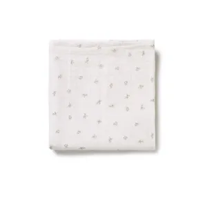 Jumbo Muslin Swaddle - Taupe Rose