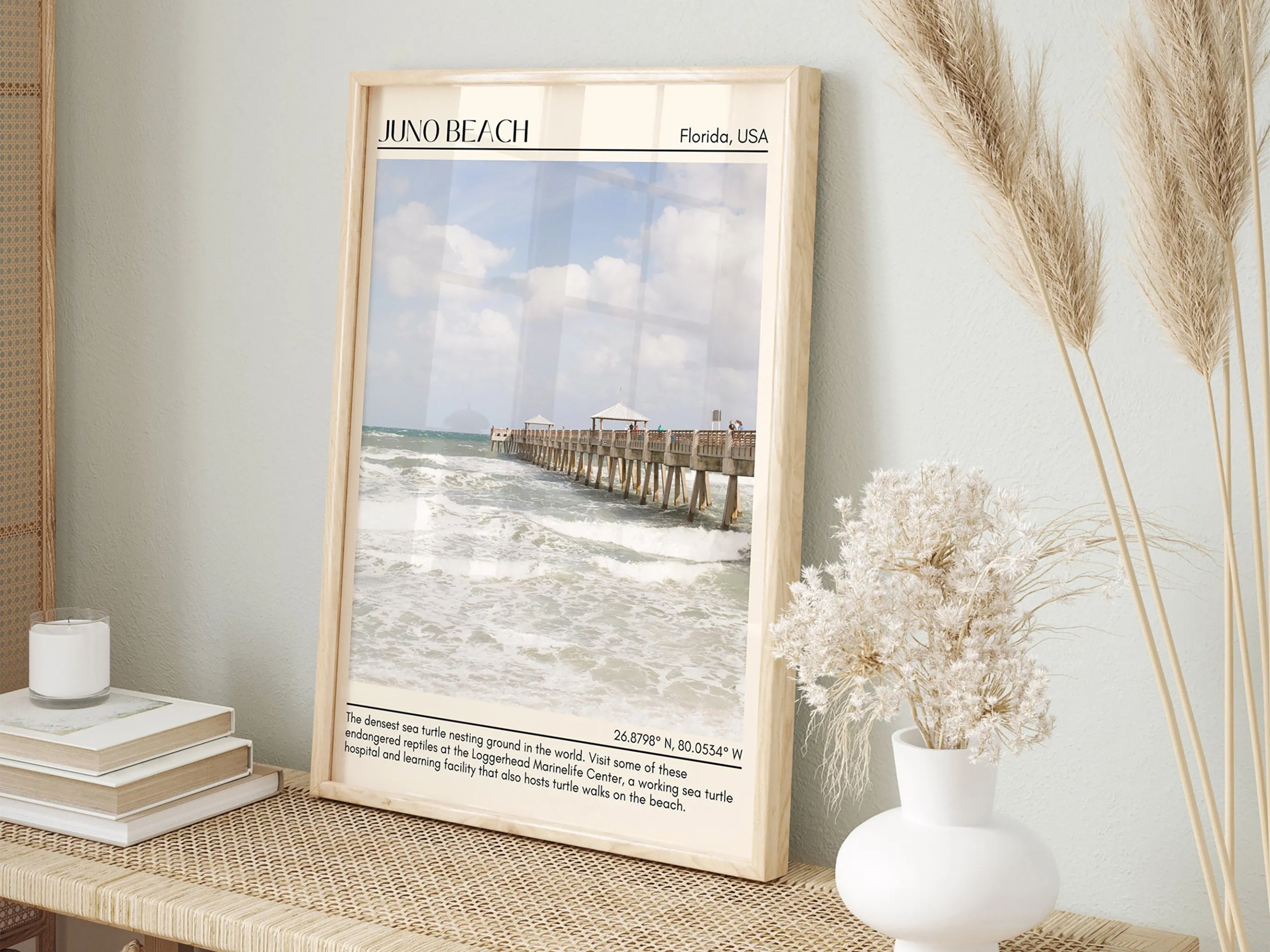 Juno Beach Wall Canvas, USA