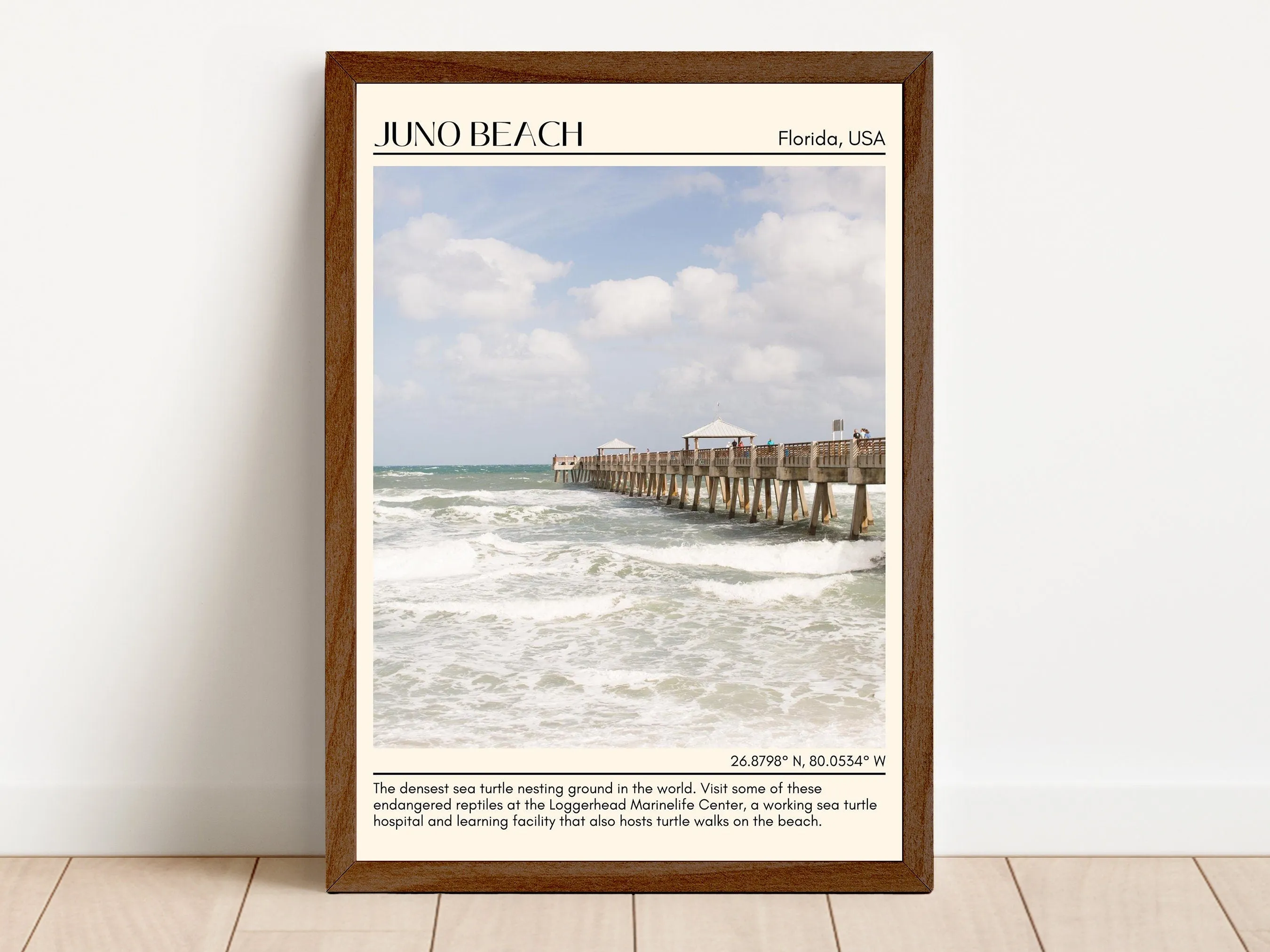 Juno Beach Wall Canvas, USA