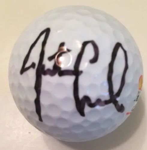Justin Leonard Signed Autographed PGA Golf Ball (PSA/DNA COA)
