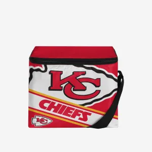 Kansas City Chiefs Big Logo Stripe 6 Pack Cooler