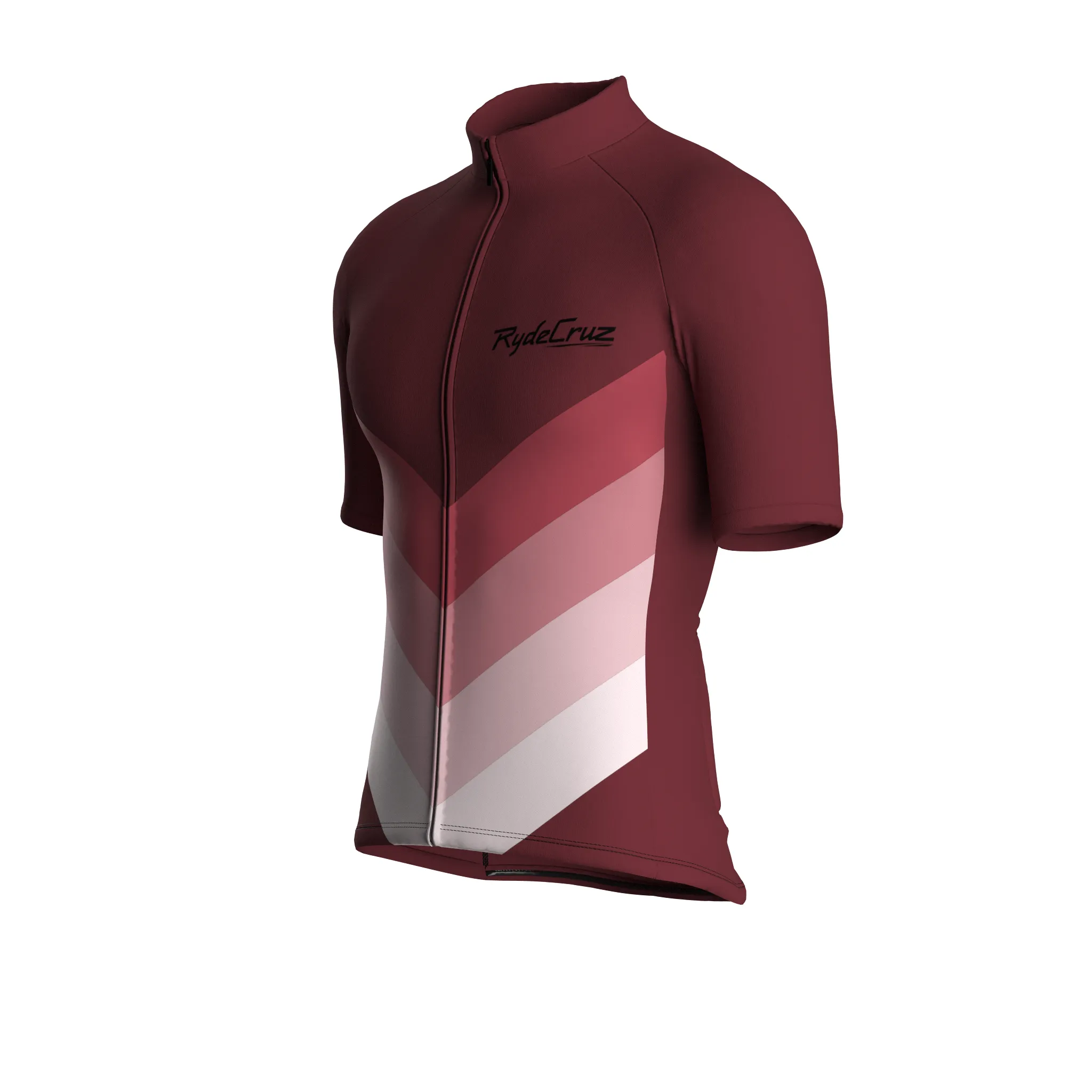 Kinetic Flow | Wine Male Short Sleeves Jersey