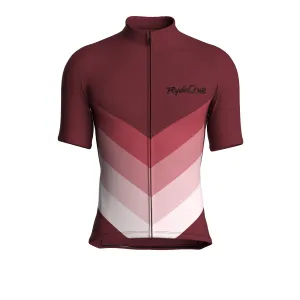 Kinetic Flow | Wine Male Short Sleeves Jersey