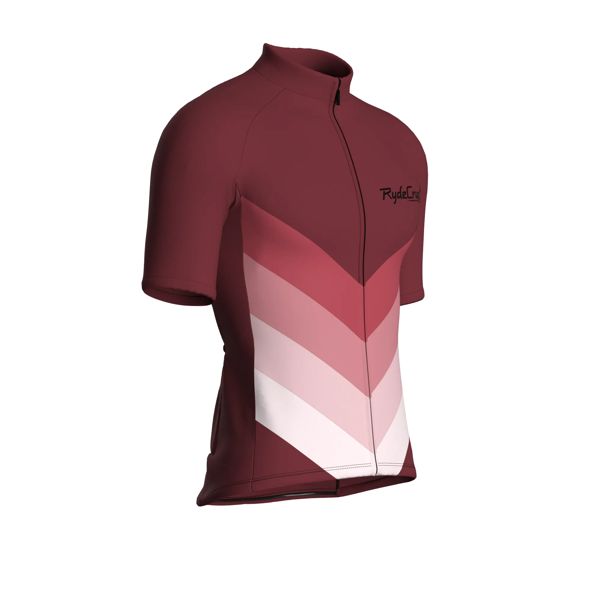 Kinetic Flow | Wine Male Short Sleeves Jersey