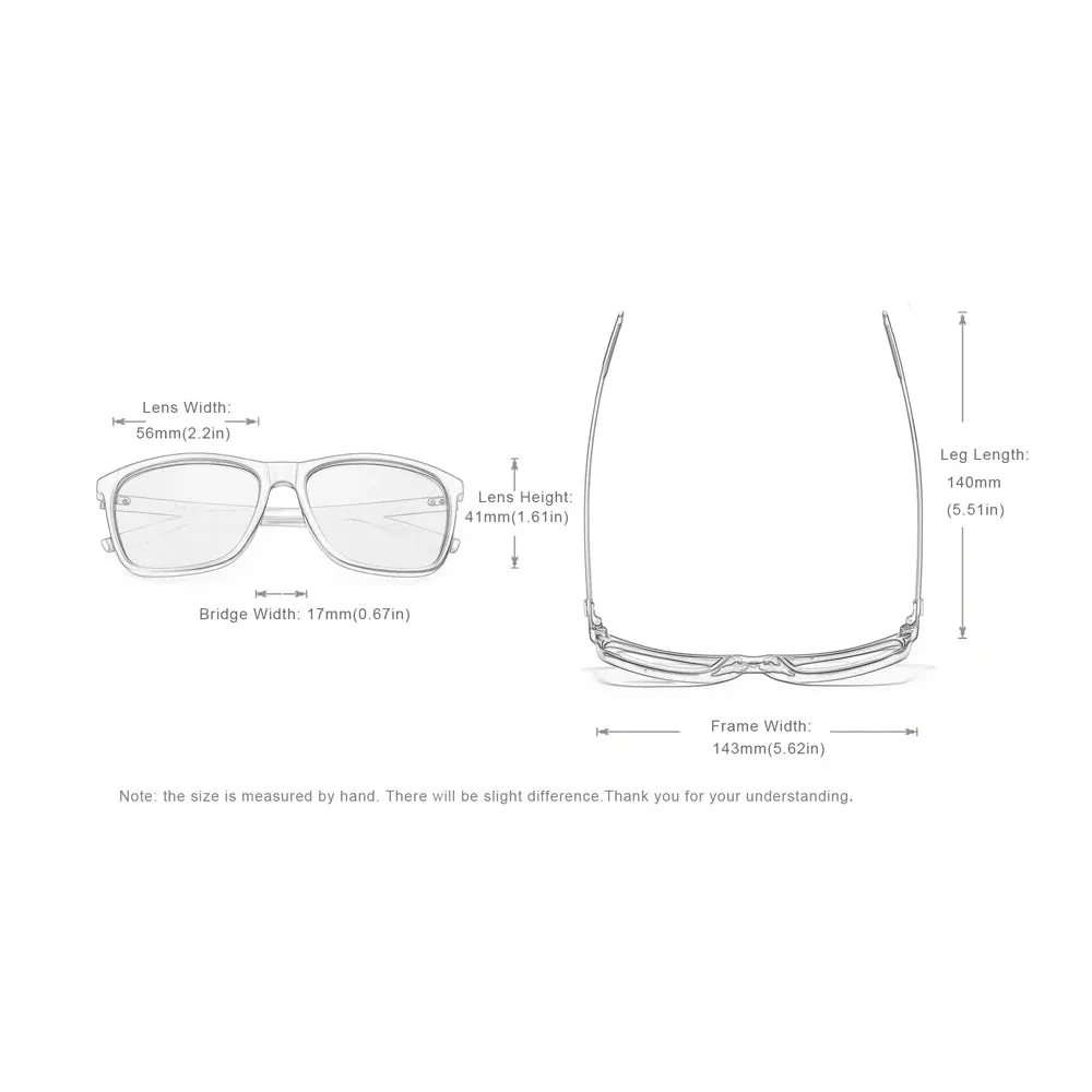 KINGSEVEN Polarized Photochromic Sunglasses for Men