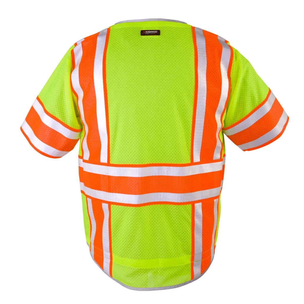 Kishigo Brilliant Series Ultimate Reflective Vest, Type R Class 3